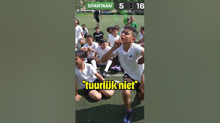 Ayoub het Monster : TUURLIJK NIET !