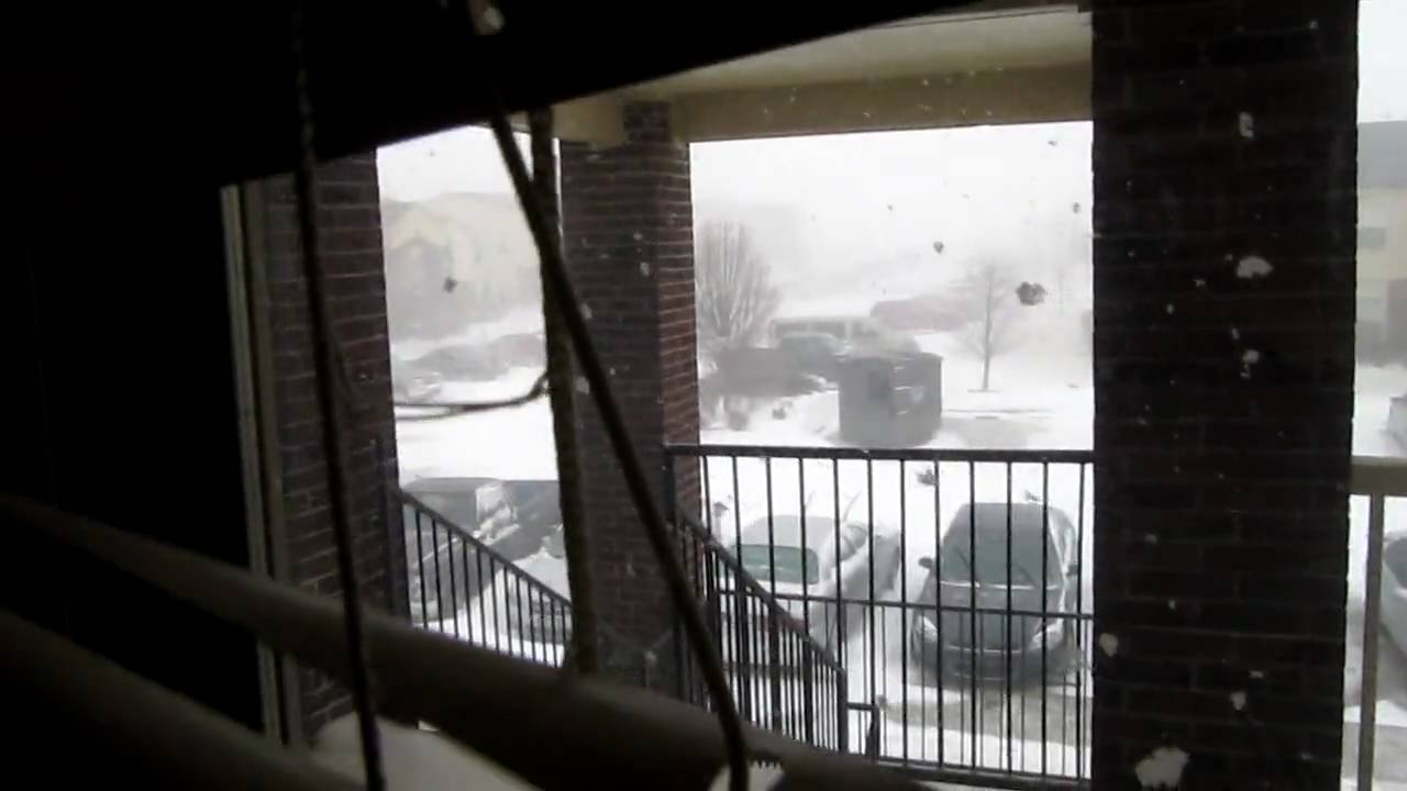 Crazy Moore, Oklahoma BLIZZARD! December, 24th 2009 - YouTube