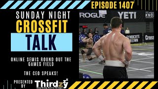 Sunday Night CrossFit Talk - Online Semifinals Round Out the Elite Field @clydesdalemedia
