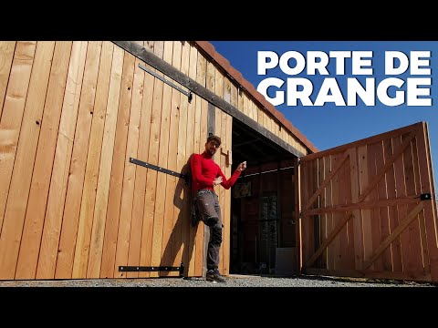 Vidéo: La porte de la grange doit-elle être plus grande que l'ouverture ?