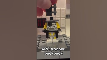 How to make a 327th ARC trooper! #lego #legostarwars #starwars #legotoys #clonewars #summer #fyp
