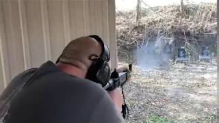 Kel-Tec Sub 2000 shooting Pro-Steel PCC