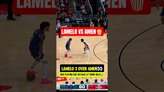 Melo 1 Legged 3 Over Amen Thompson