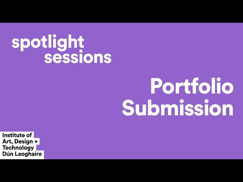 Spotlight Session: Portfolio Submission - YouTube