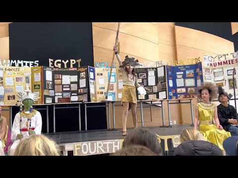 Aspen Country Day School 4th grade Egypt Project 2023