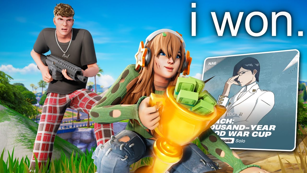 I FINALLY WON A TOURNAMENT.. (ft.Clix)