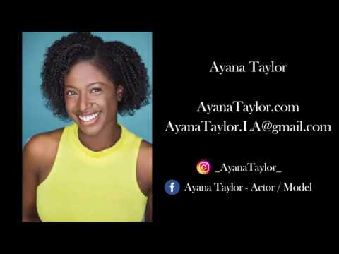 Ayana Taylor - Theatrical Reel - YouTube