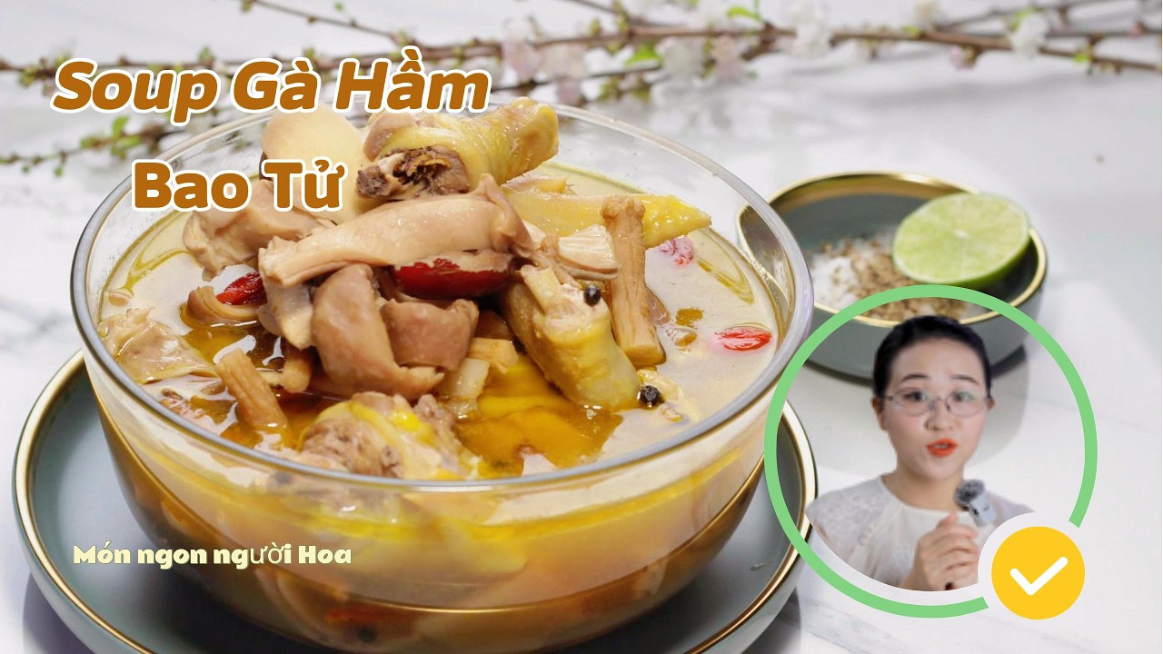[Eng Sub] Soup Gà Hầm Bao Tử Thanh Ngọt – Nước Trong Tự Nhiên (Chicken & Pork Stomach Herbal Soup))
