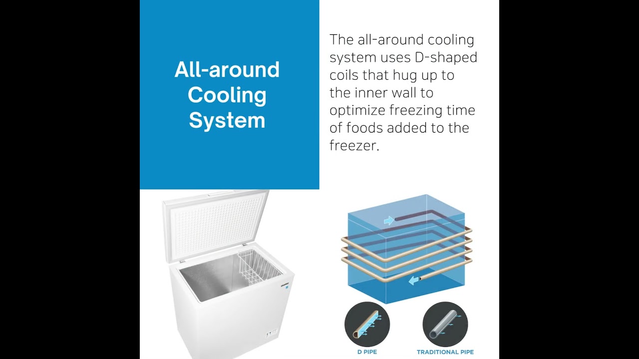 Danby 7.0 cu. ft. Square Model Chest Freezer