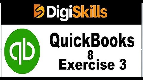 Quick Book Exercise no 3       Solution Download