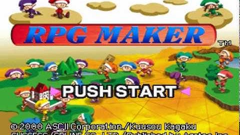 RPG Maker [PlayStation] Gameplay