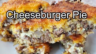 Cheeseburger Pie