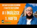 İngilizce Öğrenmeye Başlamak İçin Aradığınız Video