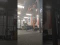 lower barbell Bulgarian split squat