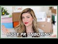 HUGE PR UNBOXING HAUL | WHAT&#39;S NEW IN BEAUTY!