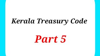 #1_Minute_Learning_With_SS/Kerala Treasury Code/ Part 5/ KTC