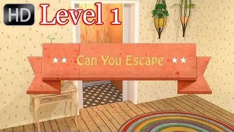 Can You Escape - Level 1 Walkthrough