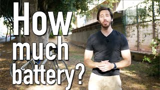 How much battery does your ebike need?