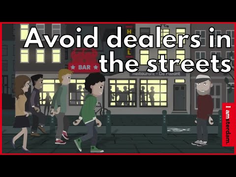 See why you should avoid street dealers in Amsterdam