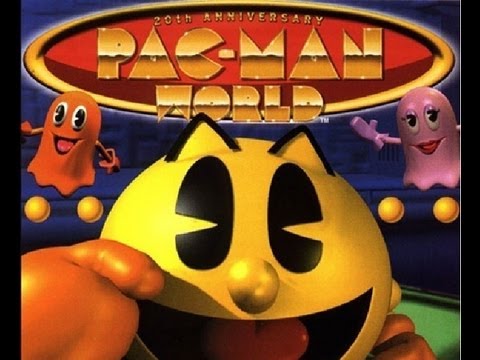 Classic PS1 Game Pac-Man World 20th Anniversary on PS3 Upscaled to HD 1080p