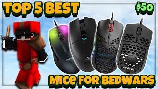 Top 5 BEST Budget Mice For Bedwars | Best Mouse for Minecraft Bedwars (HIGH CPS) - 2024