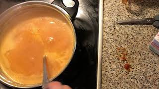 Крабовый биск из камчатского краба (суп)