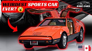 The STRANGE Sports Car Designed To CRUSH The Corvette  The Bricklin SV1