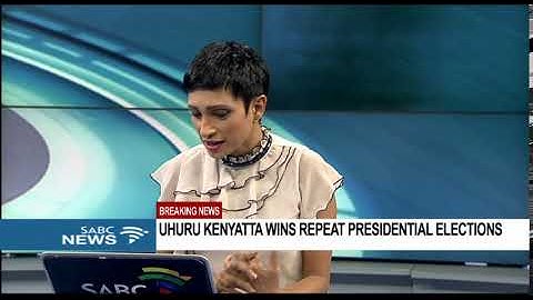 BREAKING NEWS: Uhuru Kenyatta wins repeat Kenya elections
