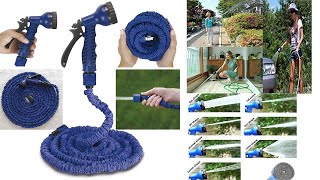 Expandable magic pipe for car wash and gardening #washing #gardening #unboxing