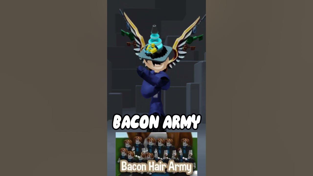 roblox bacon hair army, Minecraft Skin