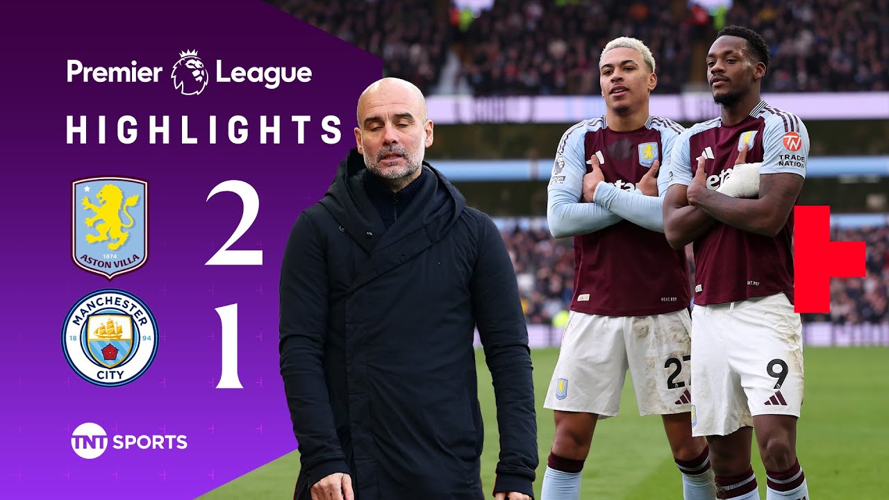 Man City’s Misery Continues At Villa 😭 | Aston Villa 2-1 Manchester City | Premier League Highlights