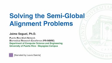 Solving the Semi-global Alignment Problems (SAP)