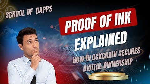 Digital Identity Explained: What is Proof-of-Ink? 🖋️ (Blockchain Identity Revolution)