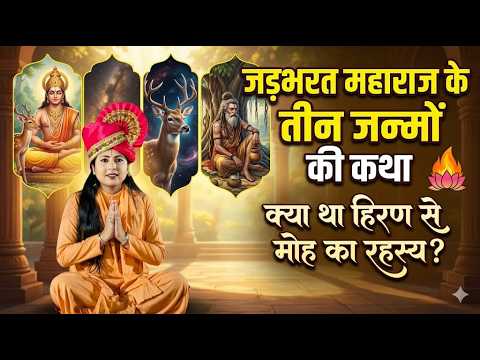 जड़भरत महाराज के तीन जन्मों की कथा | Pujya Devi Pooja KishoriJi