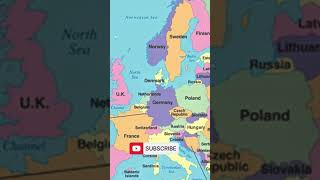 what makes europe unique #youtubeshorts #facts #geography #usa #uk #germany