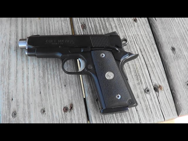 Colt LW Officer`s ACP 45acp - YouTube