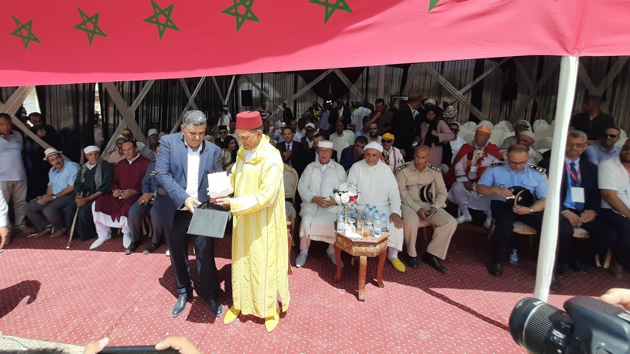 عامل إقليم جرسيف يعطي الإنطلاقة الرسمية لفعليات مهرجان مزكيتام للتراث الشعبيي