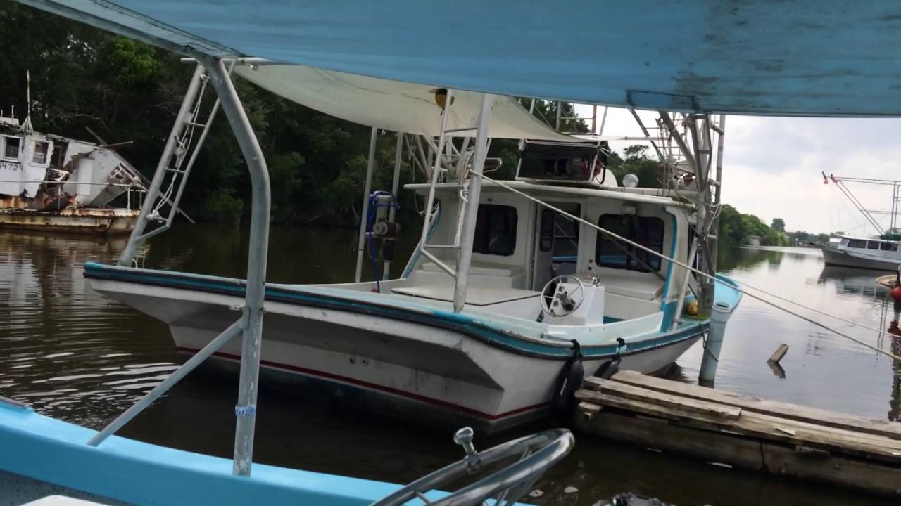 "Valerie Ann" Lafitte Skiff - Shrimp Boat! - YouTube