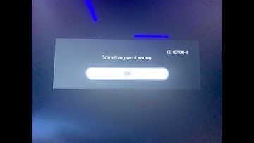 7 Ways To Fix PS5 Error Code CE-107938-8 | Something went wrong