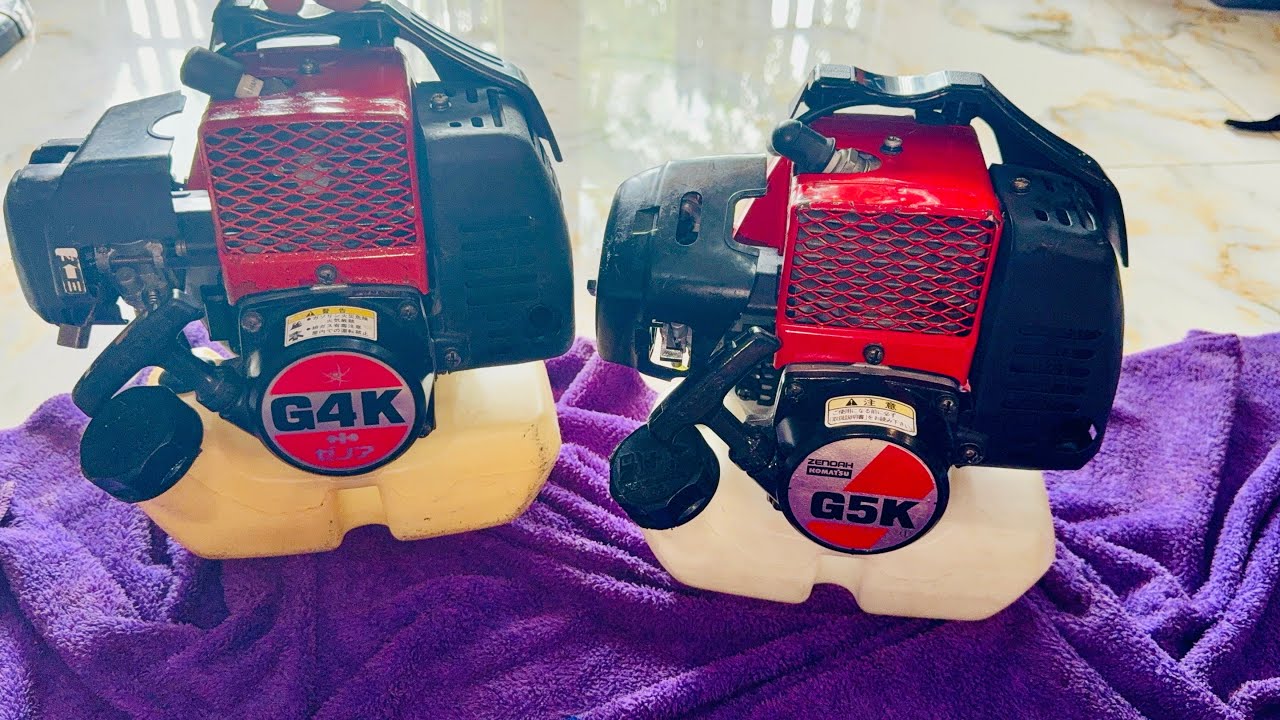 Lần đầu gặp thêm con G4K bình xăng dưới. Quá VIP. Cuối clip test tiếng nổ giòn tan đặc trung Komatsu