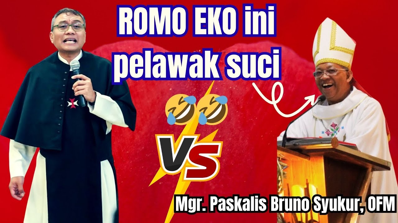 PELAWAK SUCI - KATA MONSINYUR PASKALIS - SIAPAKAH DIA???? #ROMO EKO
