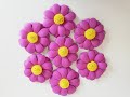 EVADAN PAPATYALAR -EVADAN PAPATYA NASIL YAPILIR- MOR PAPATYALAR-HOW TO MAKE A BEAUTİFUL FLOWERS-