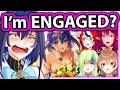 Everyone found out kronii mightve been engaged and she was dumbfounded by it hololive en