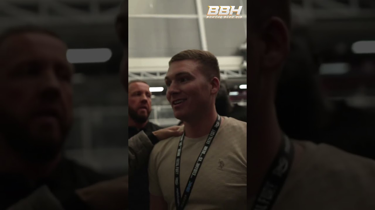 Eubank Jr and Nick Blackwell reunite at last ❤️‍🩹 