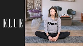 20 minutes de yoga pour se détendre après une journée difficile┃ELLE Yoga