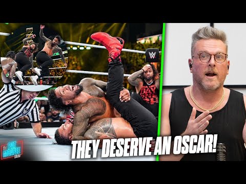 Michael Cole Wants Roman Reigns & Blood Line To Win an Emmy For Money In The Bank Match | Pat McAfee