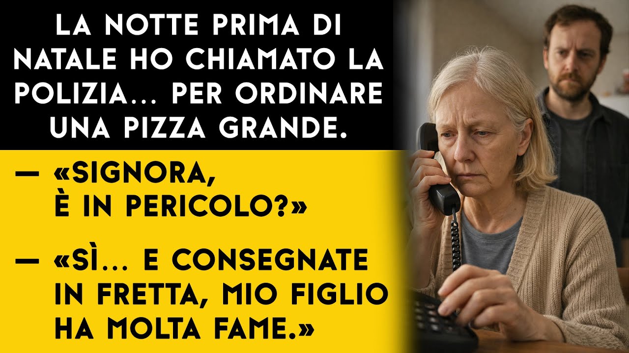 La vigilia di Natale mio figlio mi ha messo in mano il telefono e ha detto: “Chiama pure per la pizza, scegli qualcosa di economico”. Lui era alle mie spalle, con le braccia conserte. Io guardavo...