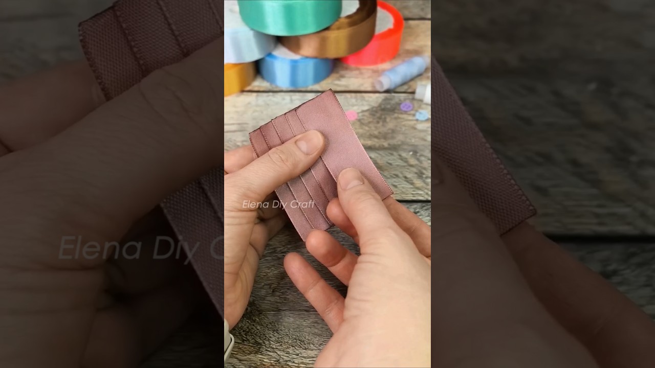 BOWS IDEA CRAFT 🎀 Ribbon Bows 