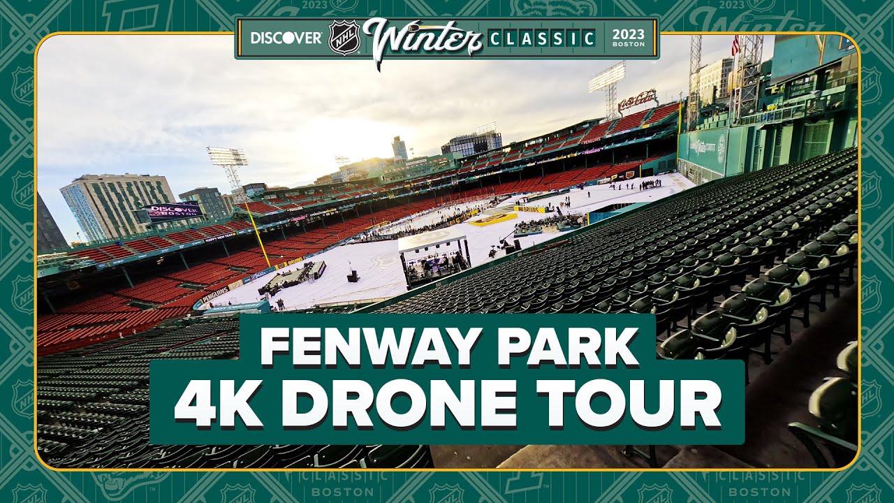 4K Drone Tour of the 2023 NHL Winter Classic