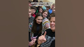 SMARTER THAN A KINDERGARTENER? 99% FAIL 😂